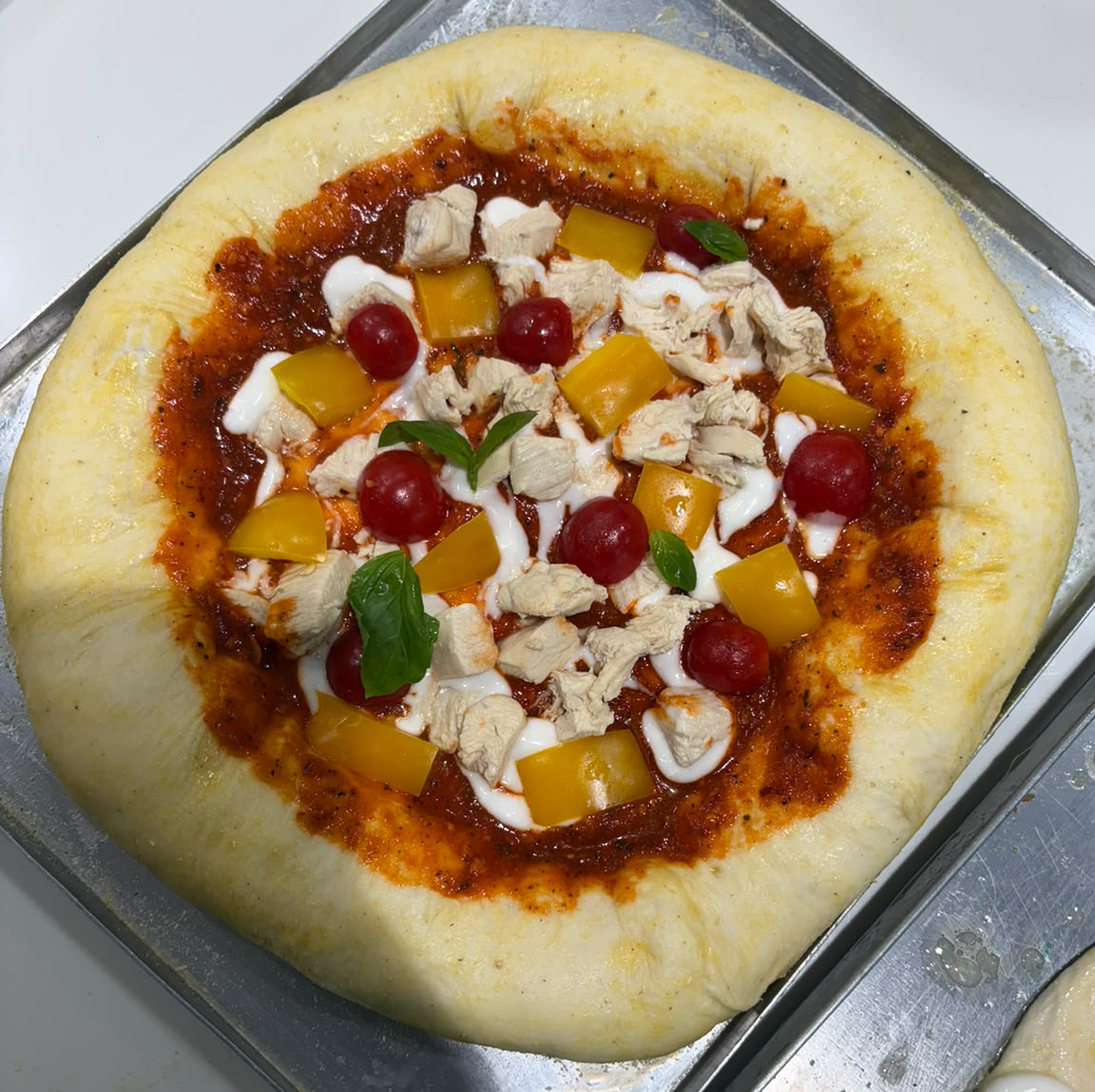 Pizza at Payal Cafe