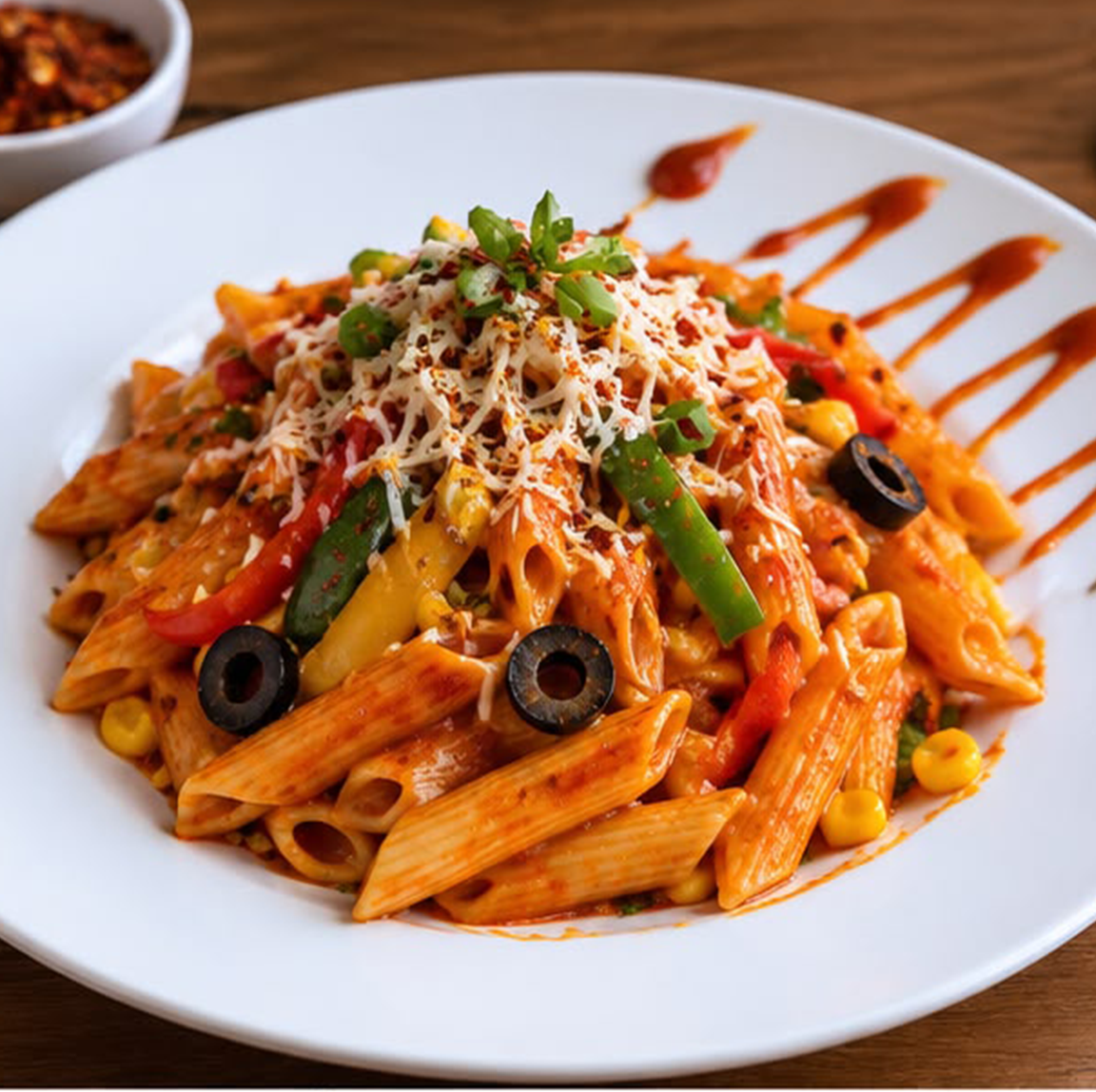 Pasta at Payal Cafe